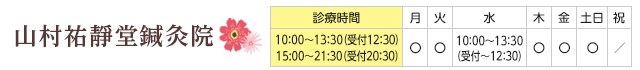 山村祐靜堂鍼灸院